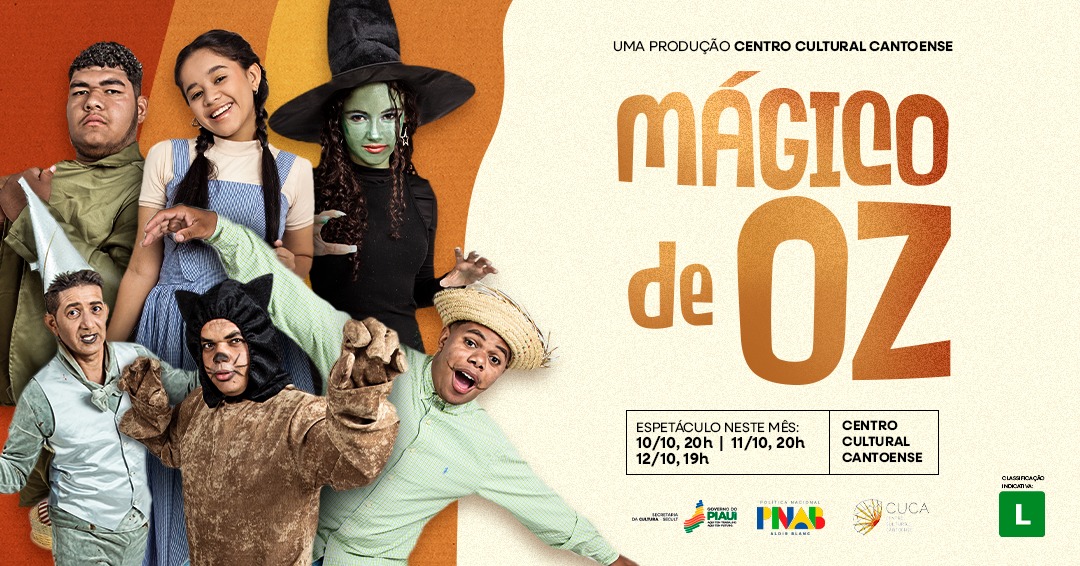 Uma Jornada Mágica Espera por Você: O Mágico de Oz em Canto do Buriti! 