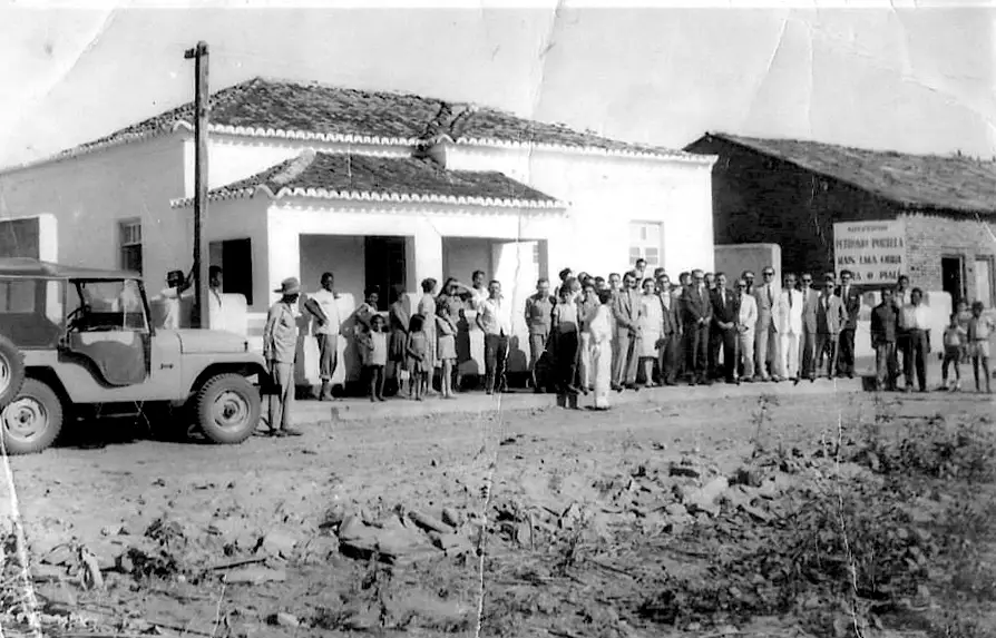 INAGURAÇÃO DO PRIMEIRO POSTO DE SAÚDE DE CANTO DO BURITI